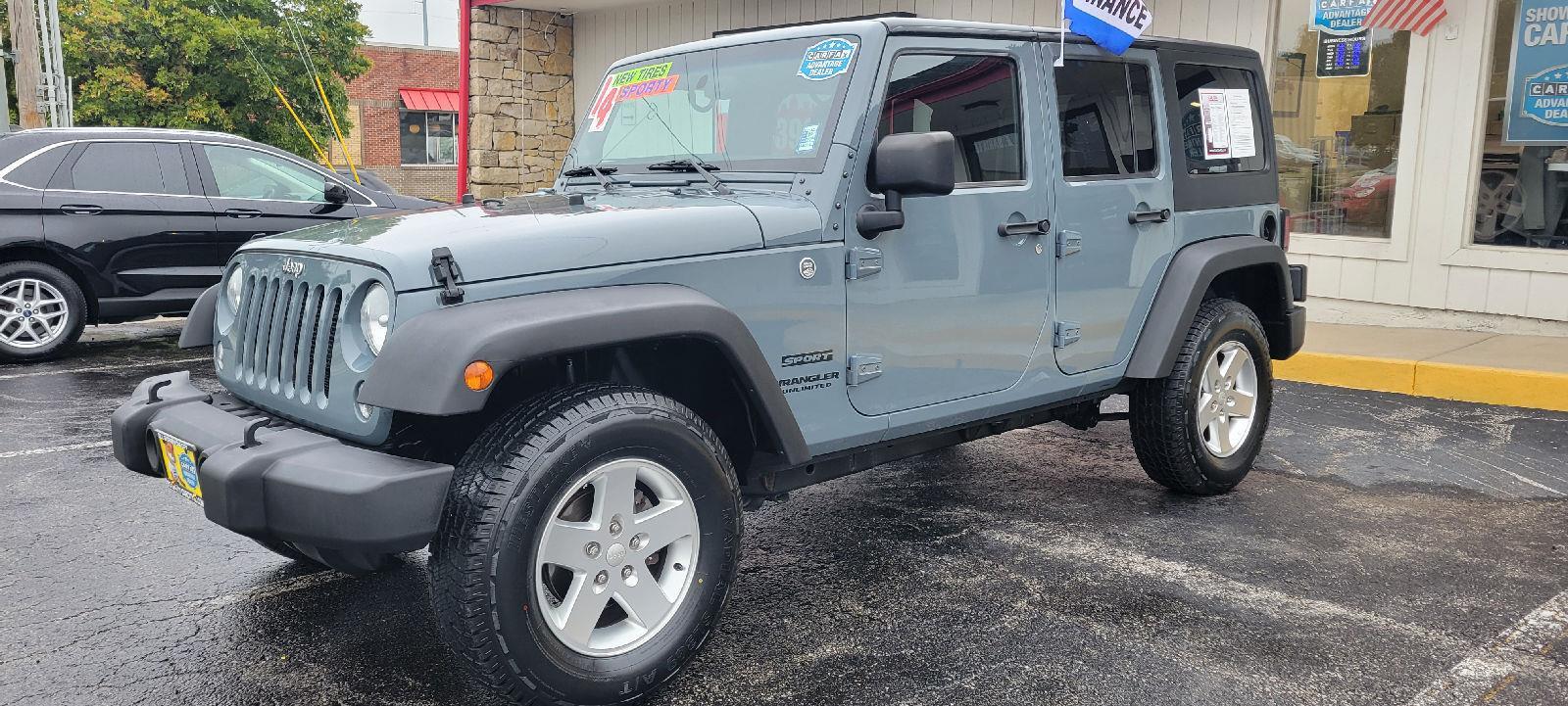 2014 Jeep Wrangler Unlimited Sport photo 3