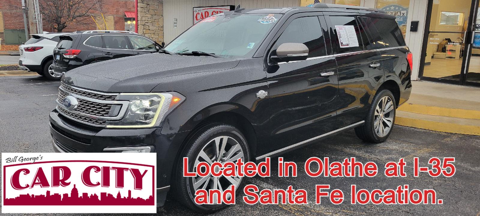 Agate Black 2020 Ford Expedition King Ranch 4WD SUV / Crossover Four-Wheel Drive Automatic