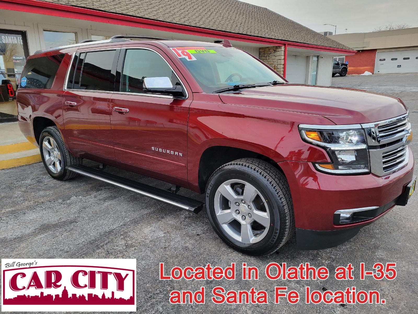 Siren Red Tintcoat 2019 Chevrolet Suburban 1500 Premier 4WD SUV / Crossover Four-Wheel Drive Automatic