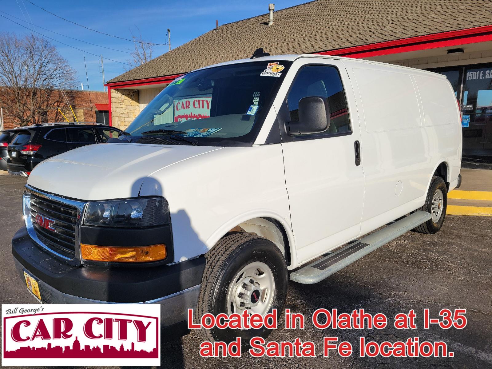 Summit White 2024 GMC Savana Cargo Van Rear-Wheel Drive Automatic
