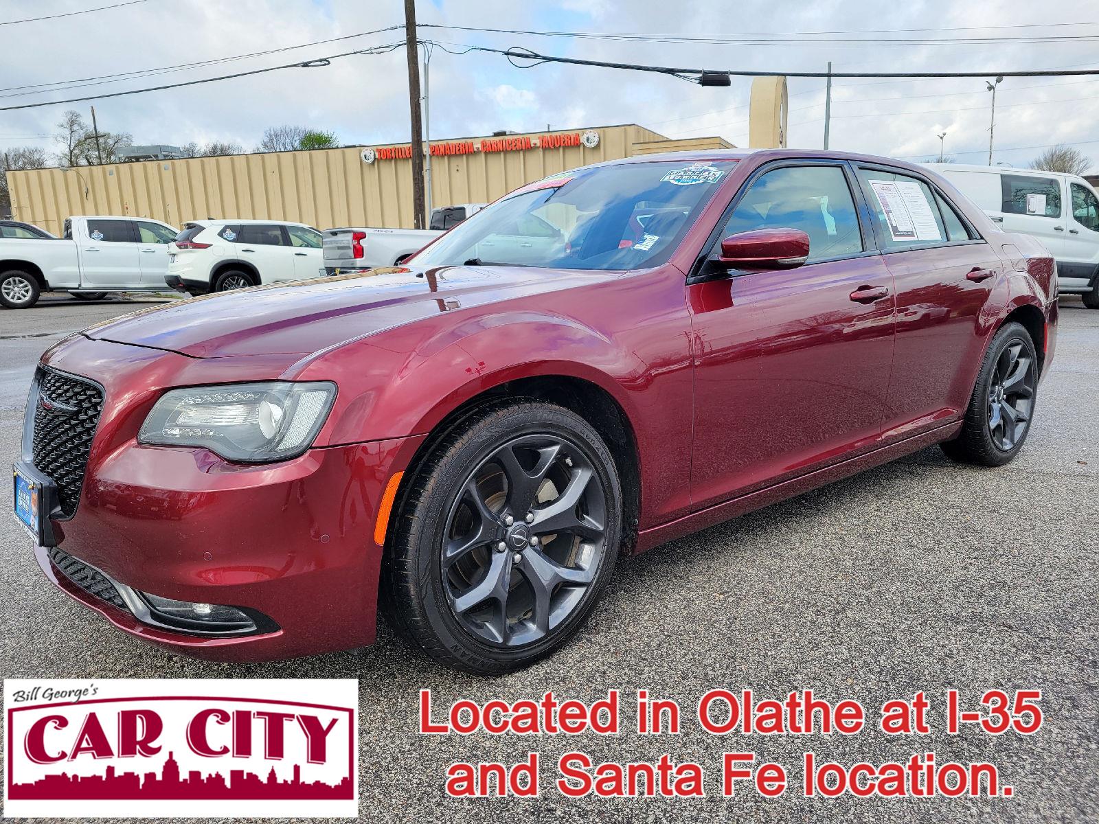 Velvet Red Pearlcoat 2023 Chrysler 300 S V6 RWD Sedan Rear-Wheel Drive Automatic