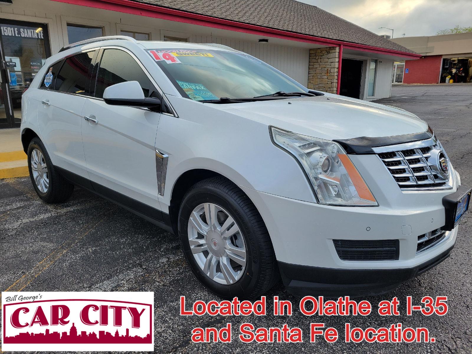 Gray (Platinum Ice Tricoat) 2014 Cadillac SRX SUV / Crossover All-Wheel Drive Automatic