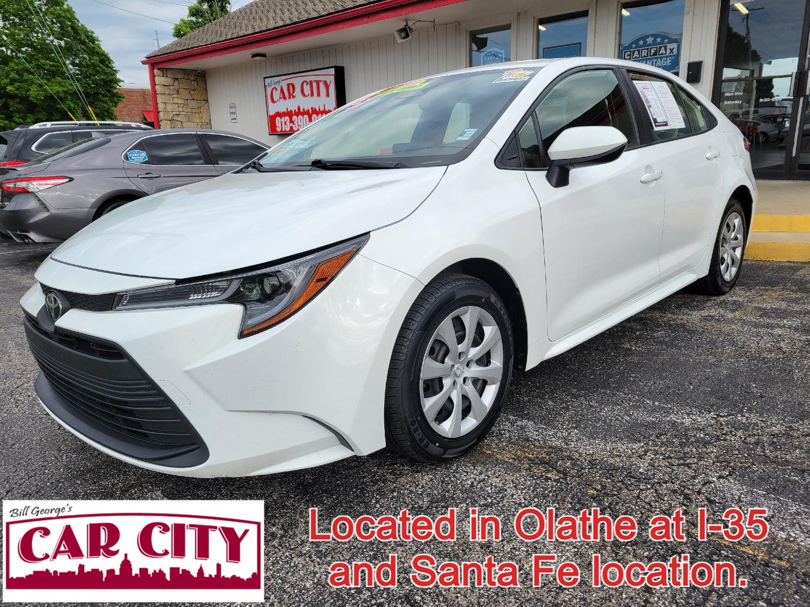 Ice Cap 2023 Toyota Corolla Sedan Front-Wheel Drive Automatic