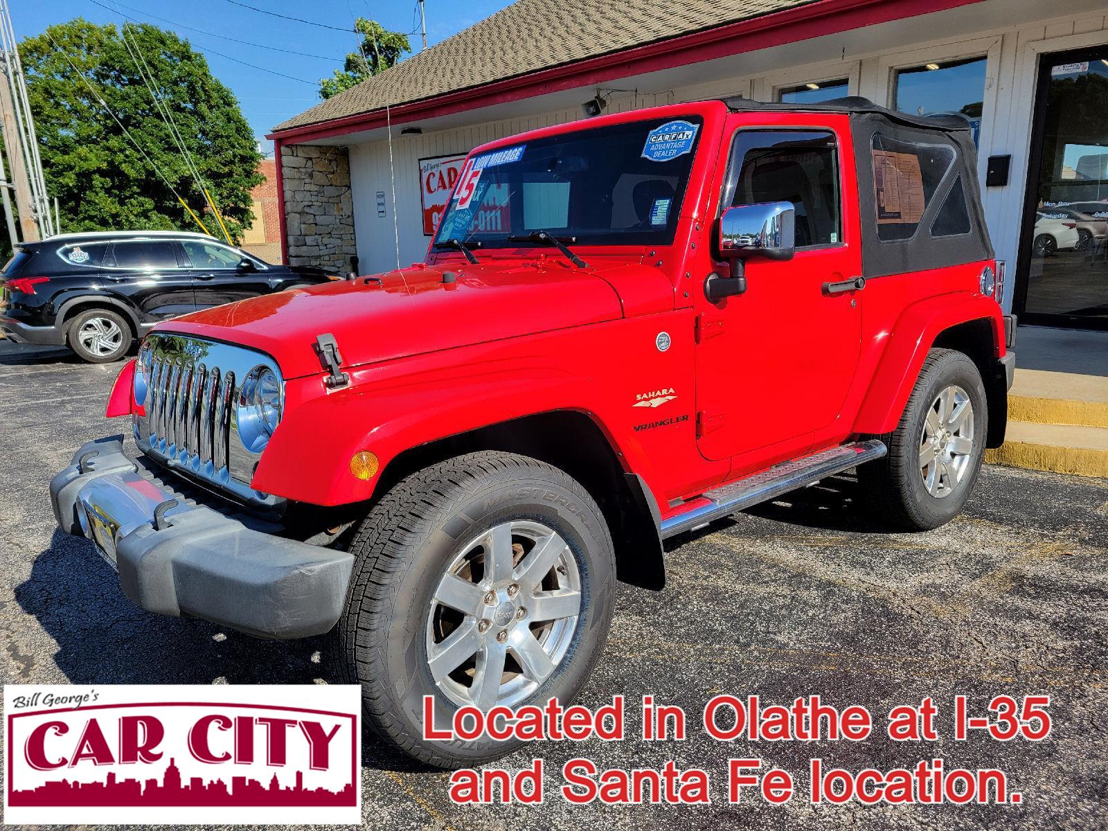 Firecracker Red Clear Coat 2015 Jeep Wrangler SUV / Crossover Four-Wheel Drive Automatic