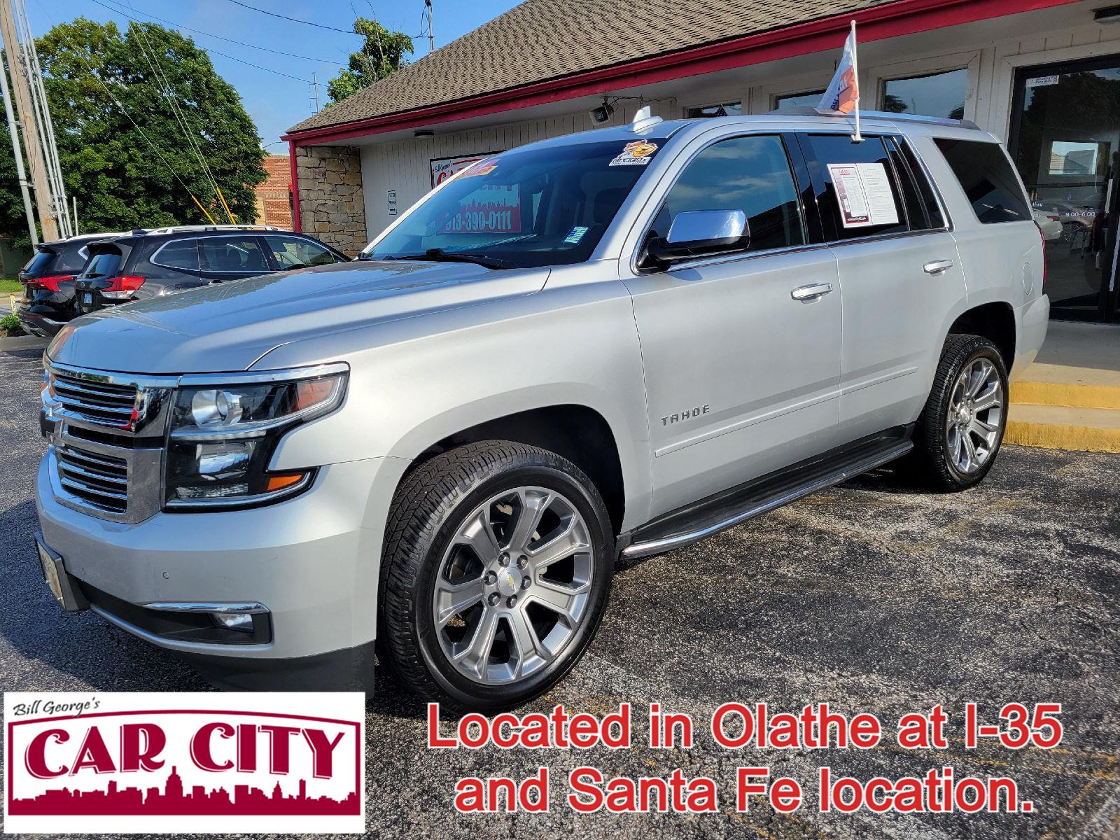 Silver Ice Metallic 2018 Chevrolet Tahoe SUV / Crossover Four-Wheel Drive Automatic