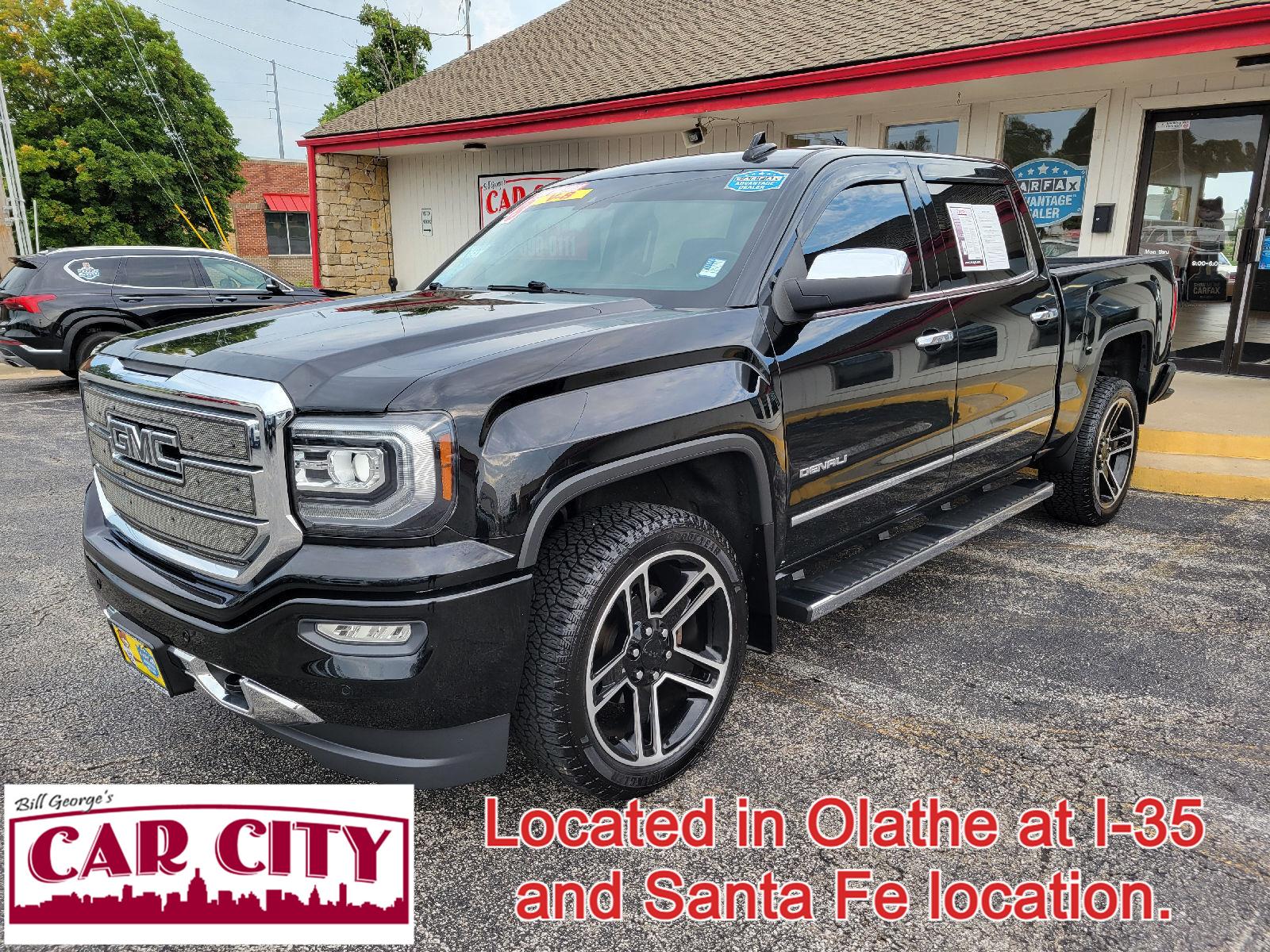 Onyx Black 2018 GMC Sierra 1500 Pickup Truck Four-Wheel Drive Automatic