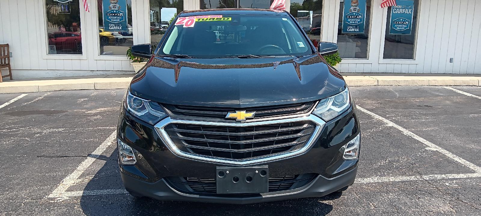 Used 2020 Chevrolet Equinox LT with VIN 3GNAXUEV1LL262460 for sale in Kansas City