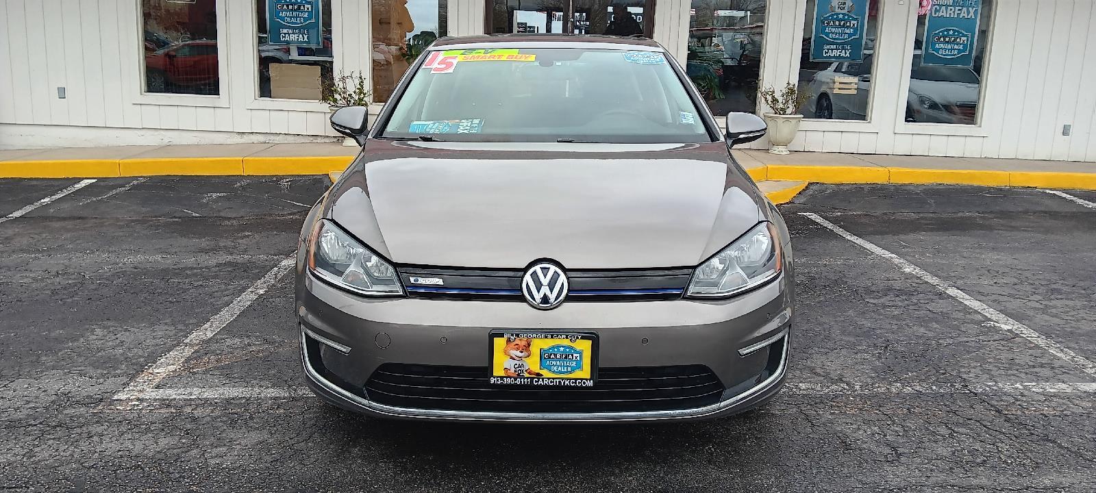 Used 2015 Volkswagen e-Golf Limited Edition with VIN WVWKP7AU7FW906926 for sale in Kansas City