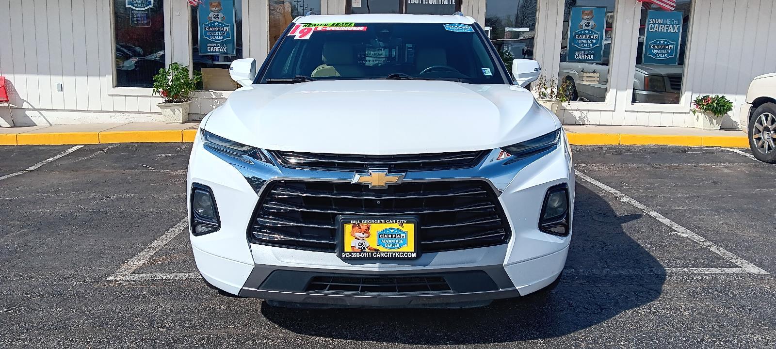 Used 2019 Chevrolet Blazer Premier with VIN 3GNKBFRS0KS610428 for sale in Kansas City