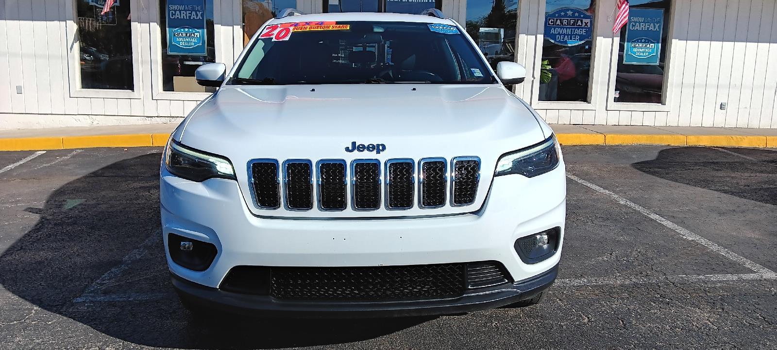 Used 2020 Jeep Cherokee Latitude Plus with VIN 1C4PJMLB9LD551007 for sale in Kansas City