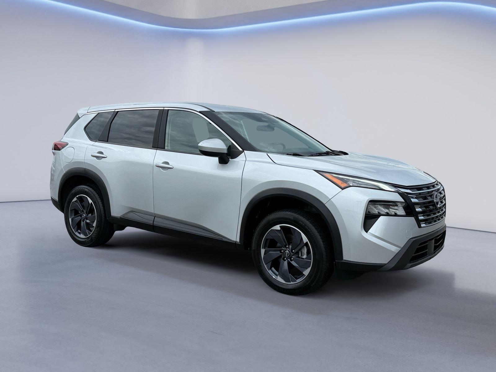 Brilliant Silver Metallic 2024 Nissan Rogue SUV / Crossover Front-Wheel Drive Continuously Variable Transmission