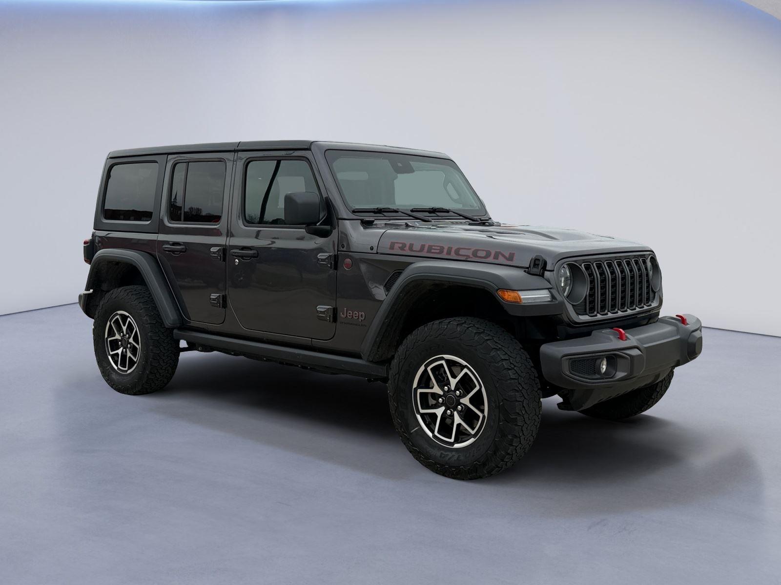Gray 2025 Jeep Wrangler SUV / Crossover Four-Wheel Drive Automatic