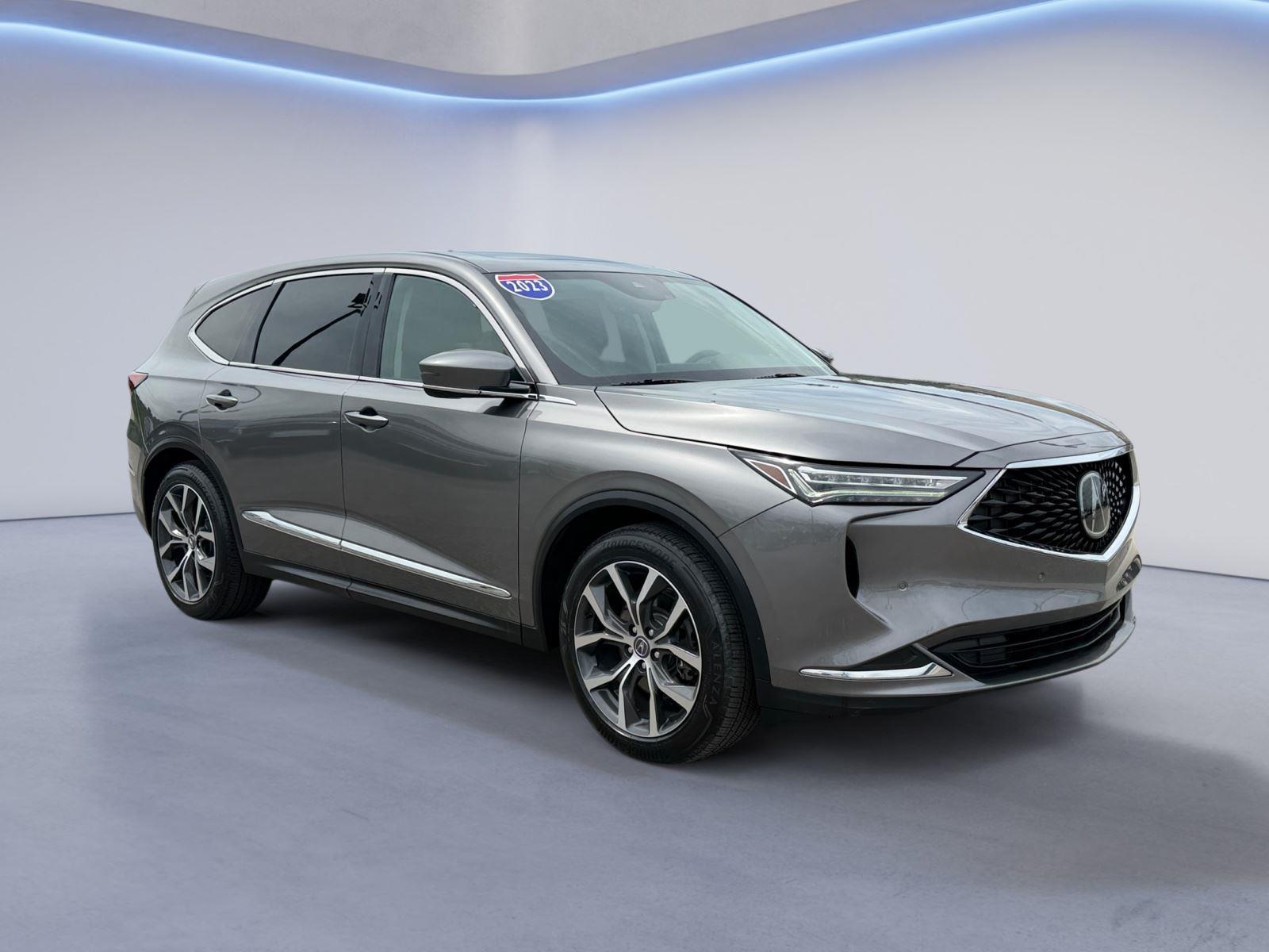 Liquid Carbon Metallic 2023 Acura MDX SUV / Crossover Front-Wheel Drive Automatic