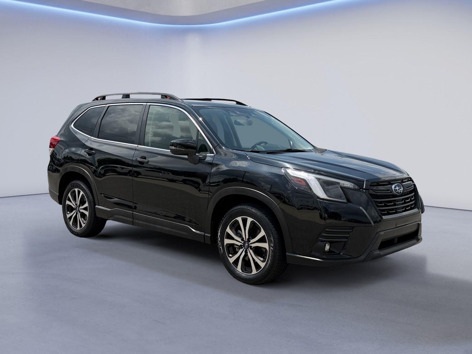 Crystal Black Silica 2024 Subaru Forester SUV / Crossover All-Wheel Drive Continuously Variable Transmission