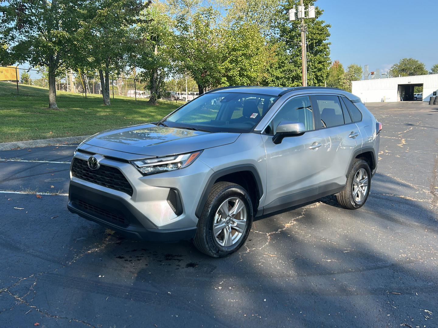 Silver Sky Metallic 2025 Toyota RAV4 SUV / Crossover All-Wheel Drive 8-Speed Automatic