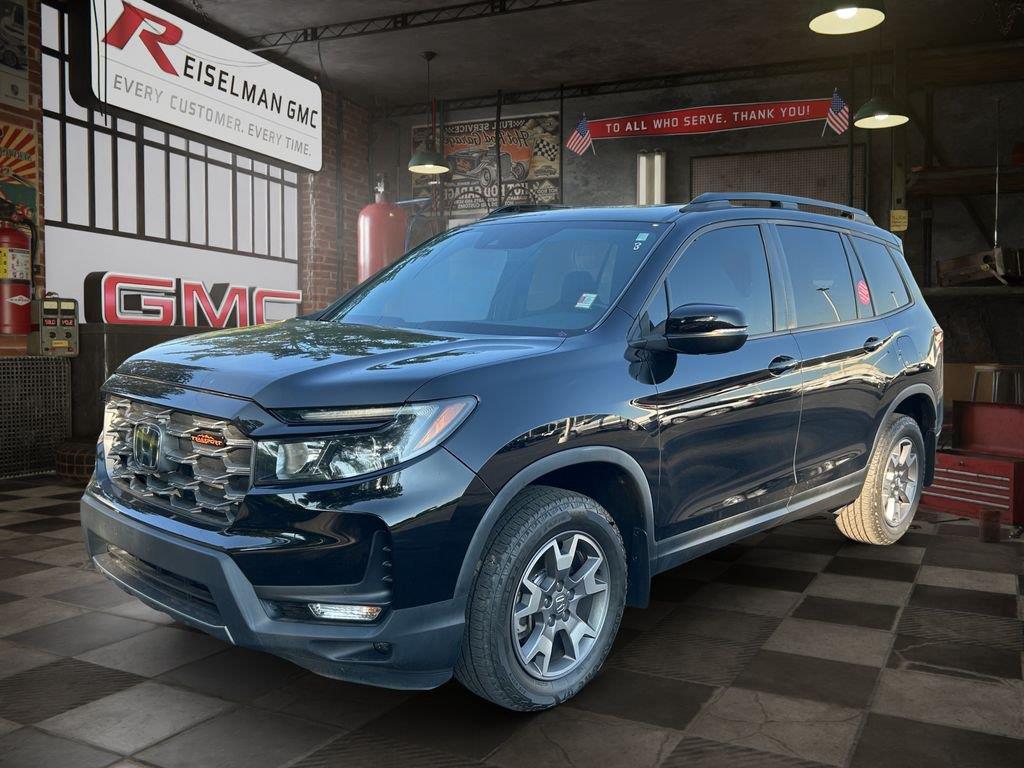 Crystal Black Pearl 2023 Honda Passport SUV / Crossover All-Wheel Drive 9-Speed Automatic