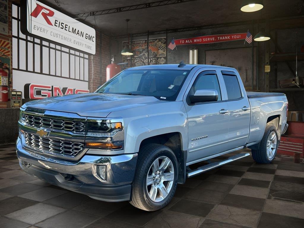 Silver Ice Metallic 2016 Chevrolet Silverado 1500 Pickup Truck Four-Wheel Drive 6-Speed Automatic