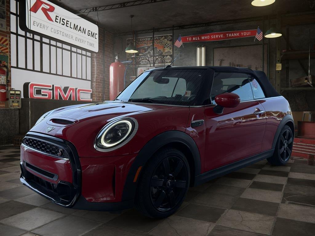 Chili Red 2024 MINI Cooper Convertible Front-Wheel Drive 7-Speed Dual Clutch