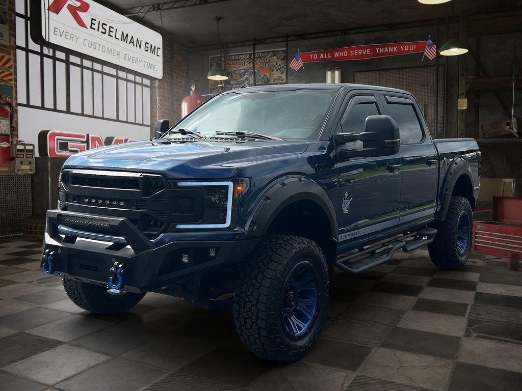 Blue Jeans 2018 Ford F-150 Pickup Truck Four-Wheel Drive Automatic