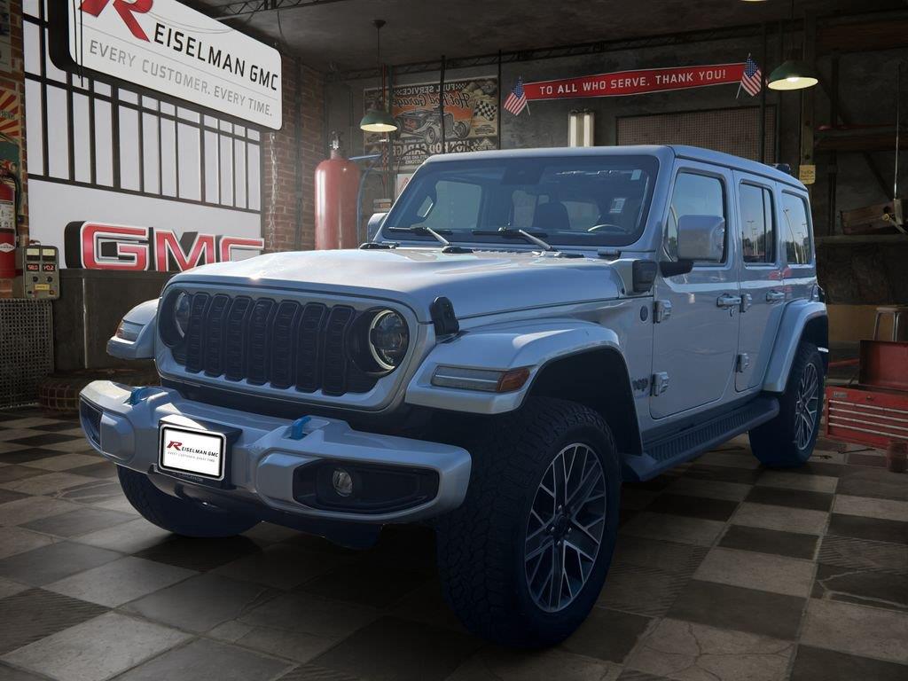 Silver Zynith Clearcoat 2024 Jeep Wrangler 4xe SUV / Crossover Four-Wheel Drive 8-Speed Automatic