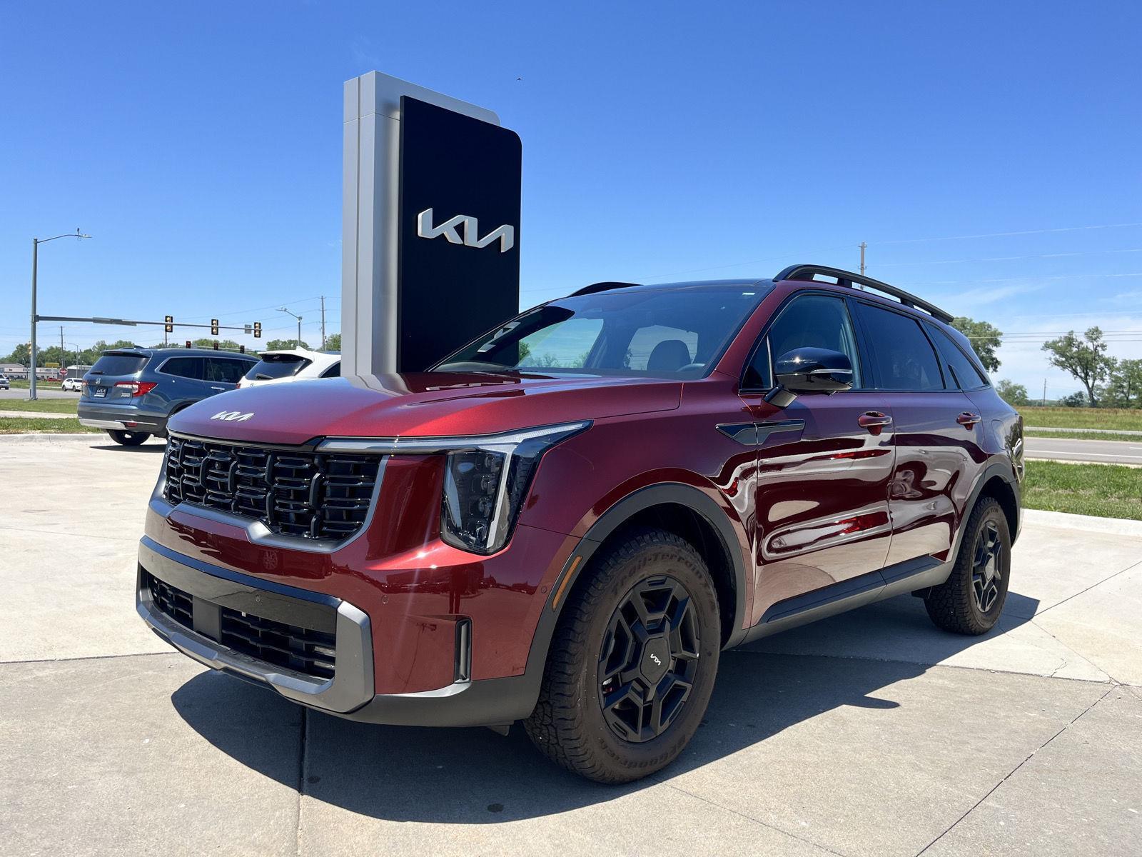 Dawning Red 2024 Kia Sorento SUV / Crossover All-Wheel Drive Automatic