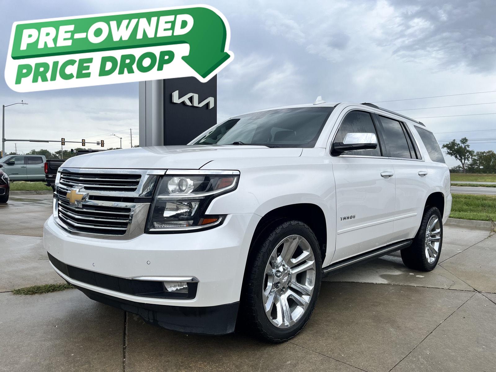 White (Iridescent Pearl Tricoat) 2020 Chevrolet Tahoe Premier 4WD SUV / Crossover Four-Wheel Drive Automatic