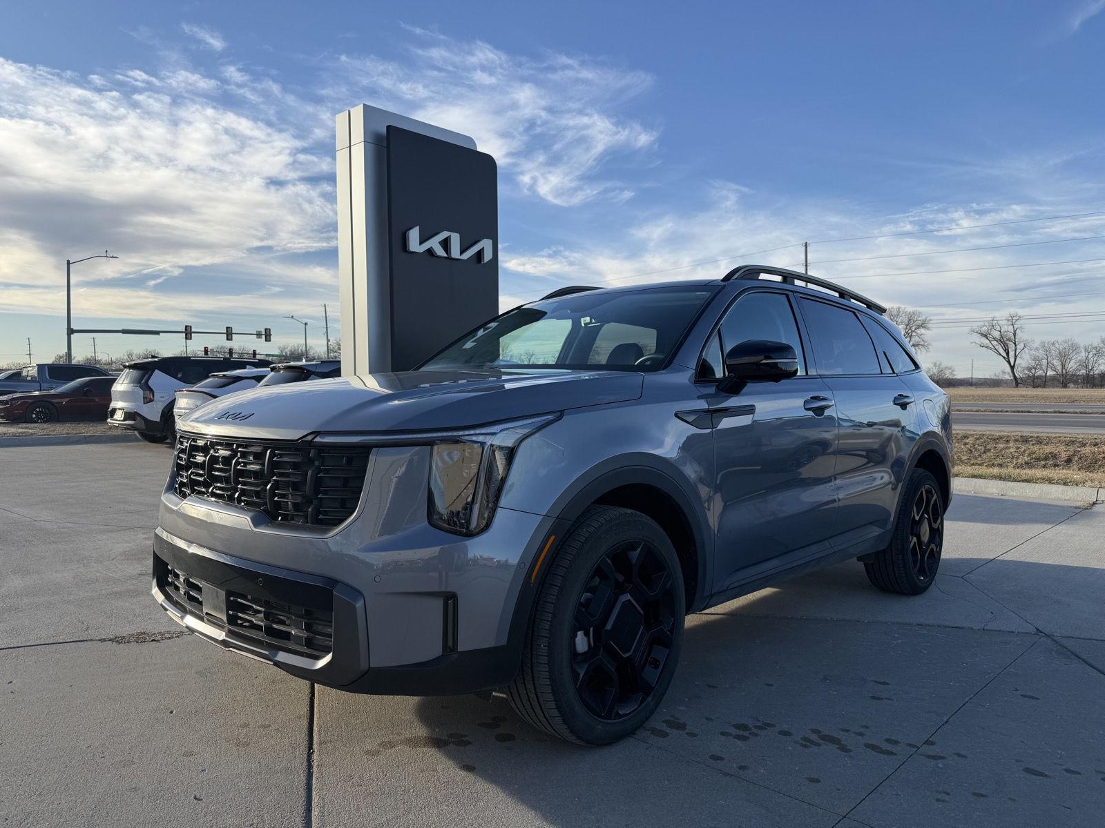 Everlasting Silver 2025 Kia Sorento X-Line SX AWD SUV / Crossover All-Wheel Drive Automatic