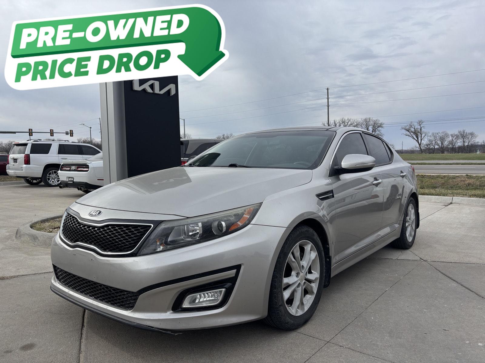 Satin Metal 2015 Kia Optima EX Sedan Front-Wheel Drive Automatic
