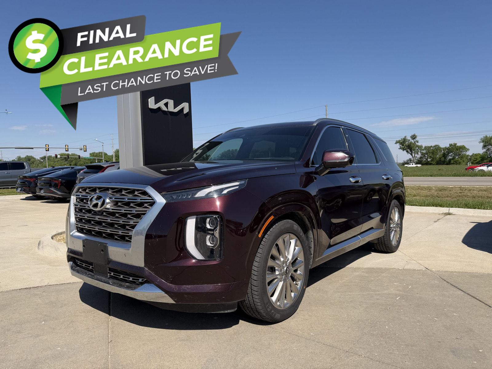 Red (Sierra Burgundy) 2020 Hyundai Palisade SUV / Crossover All-Wheel Drive Automatic