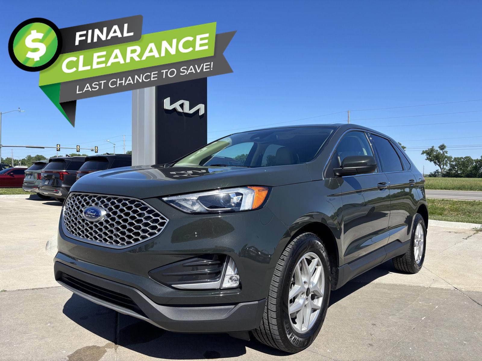 Forged Green Metallic 2024 Ford Edge SUV / Crossover All-Wheel Drive 8-Speed Automatic