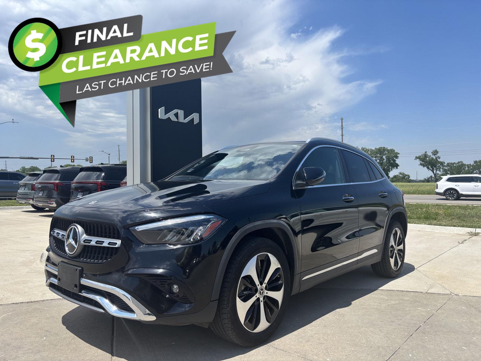 Night Black 2025 Mercedes-Benz GLA SUV / Crossover Front-Wheel Drive Automatic