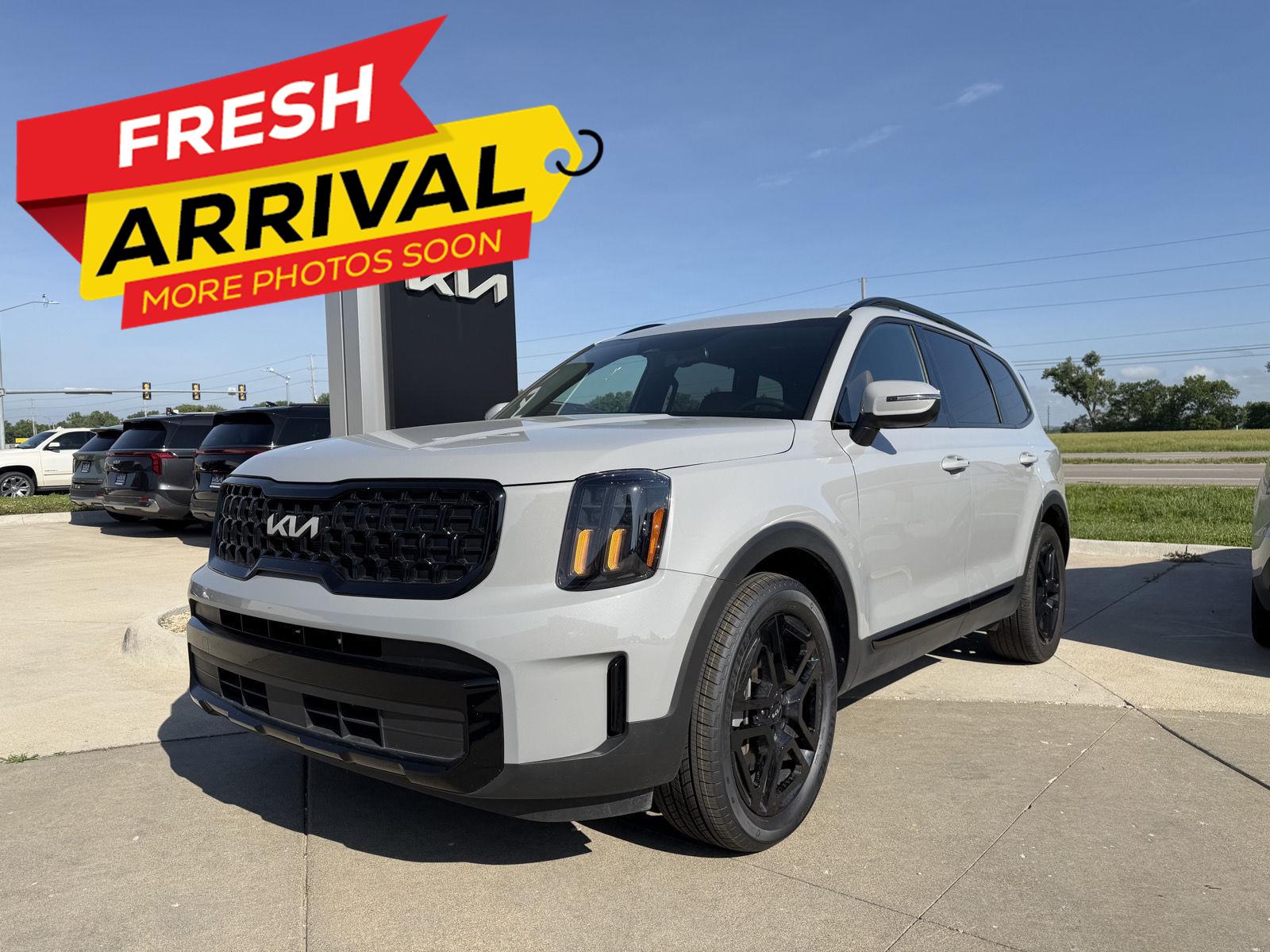 Wolf Gray 2024 Kia Telluride EX X-Line AWD SUV / Crossover All-Wheel Drive Automatic