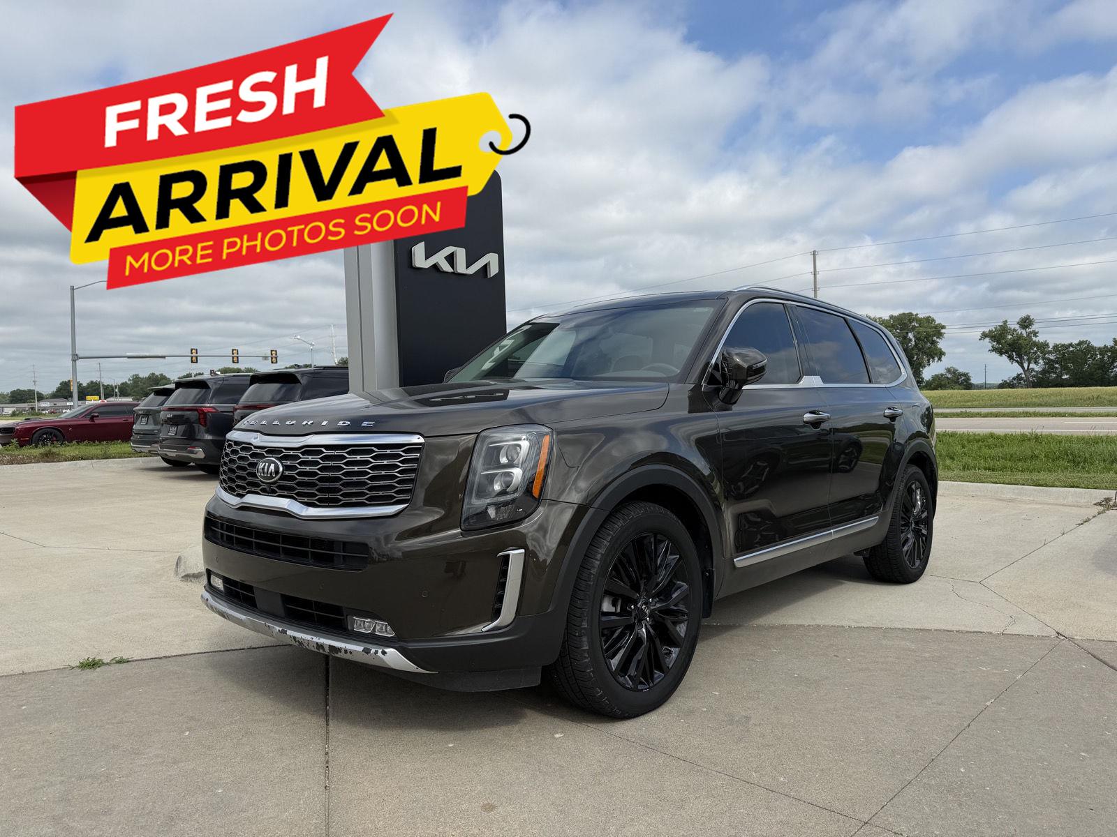Ebony Black 2021 Kia Telluride SX AWD SUV / Crossover All-Wheel Drive Automatic