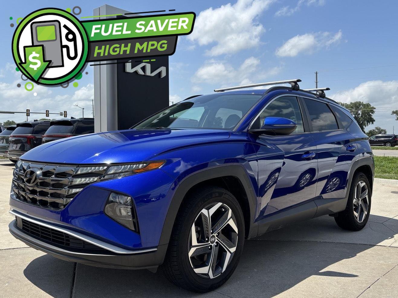 Intense Blue 2022 Hyundai Tucson SUV / Crossover All-Wheel Drive Automatic