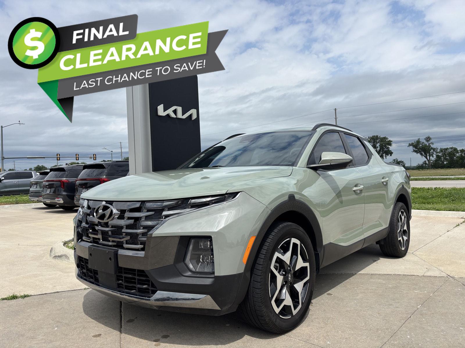 Sage Gray 2023 Hyundai Santa Cruz Pickup Truck All-Wheel Drive Automatic