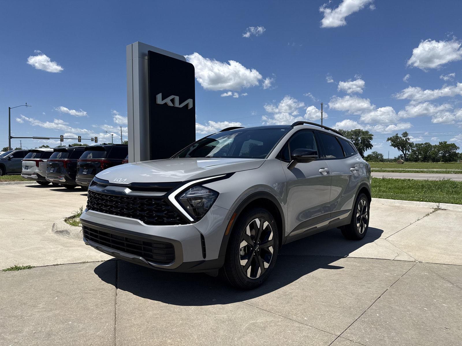 Wolf Gray 2023 Kia Sportage SUV / Crossover All-Wheel Drive Automatic