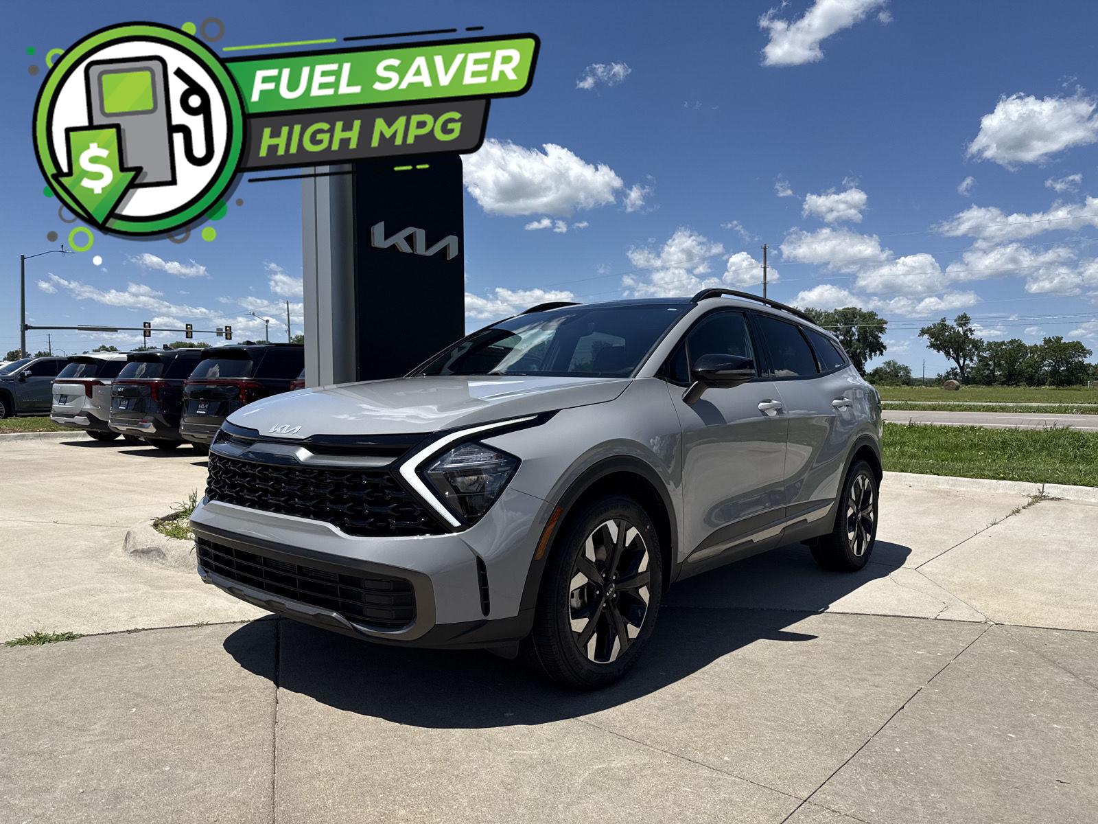 Wolf Gray 2023 Kia Sportage SUV / Crossover All-Wheel Drive Automatic