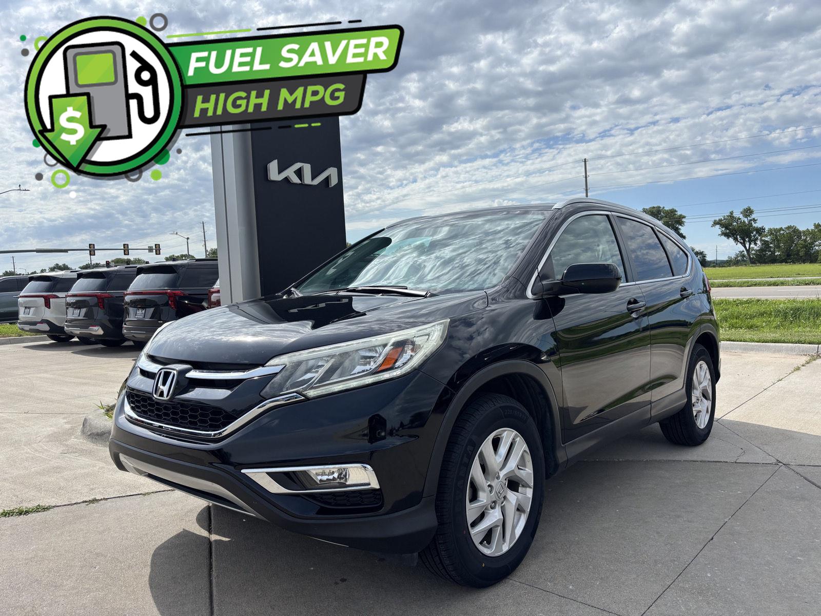 Crystal Black Pearl 2015 Honda CR-V SUV / Crossover All-Wheel Drive Continuously Variable Transmission