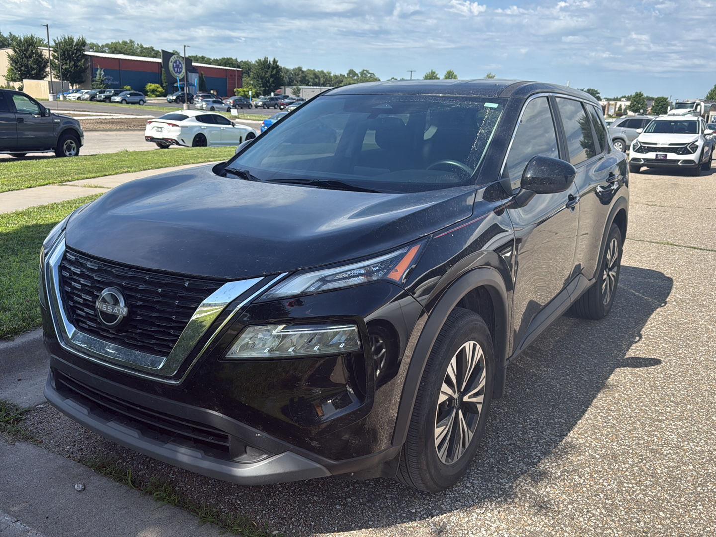 Super Black 2023 Nissan Rogue SUV / Crossover Front-Wheel Drive Continuously Variable Transmission