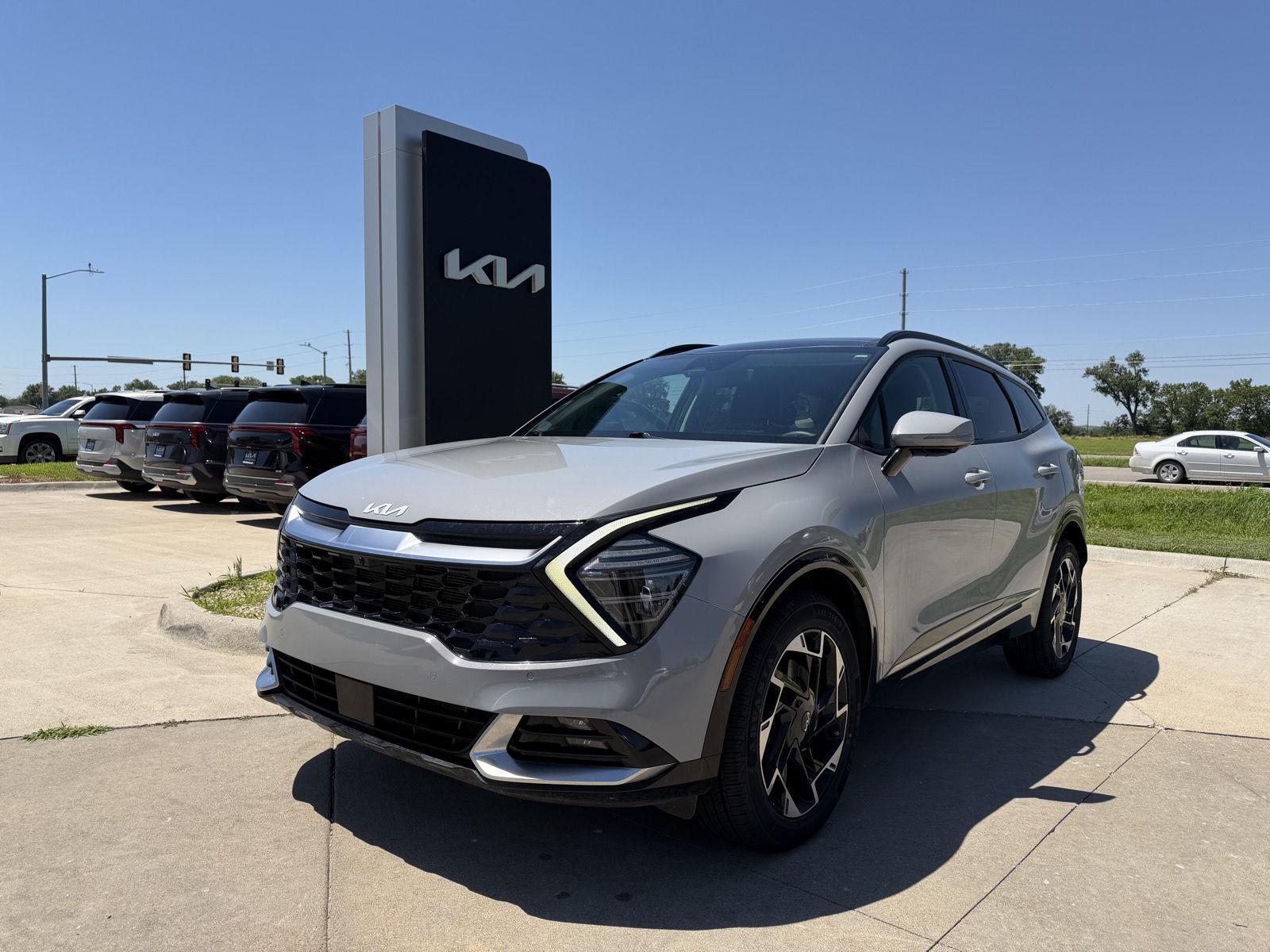Wolf Gray 2023 Kia Sportage SUV / Crossover All-Wheel Drive Automatic