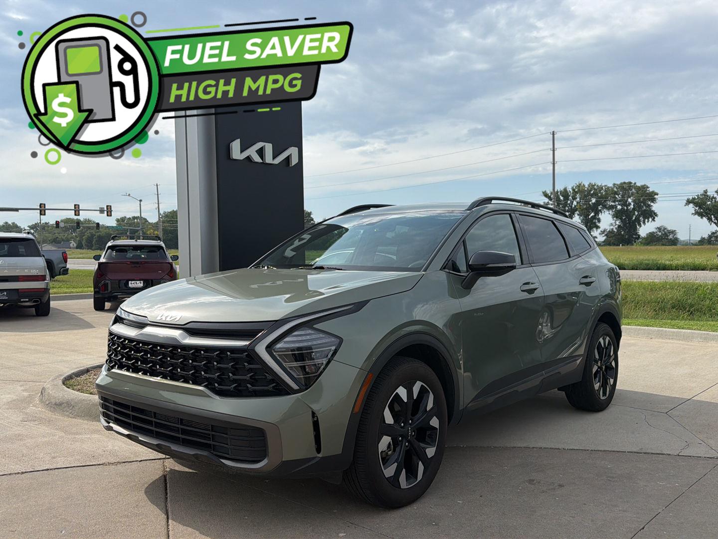 Jungle Green 2024 Kia Sportage SUV / Crossover All-Wheel Drive Automatic