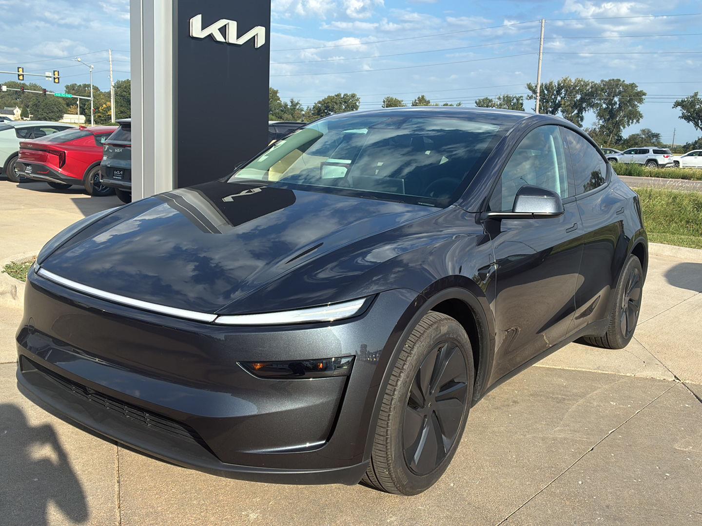 Gray (Stealth Grey) 2026 Tesla Model Y SUV / Crossover All-Wheel Drive 