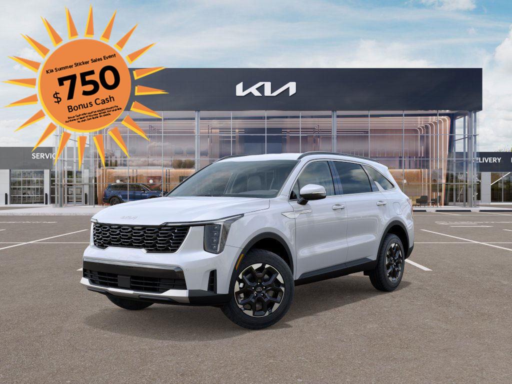 GLACIAL WHITE PEARL 2026 Kia Sorento S AWD SUV / Crossover All-Wheel Drive