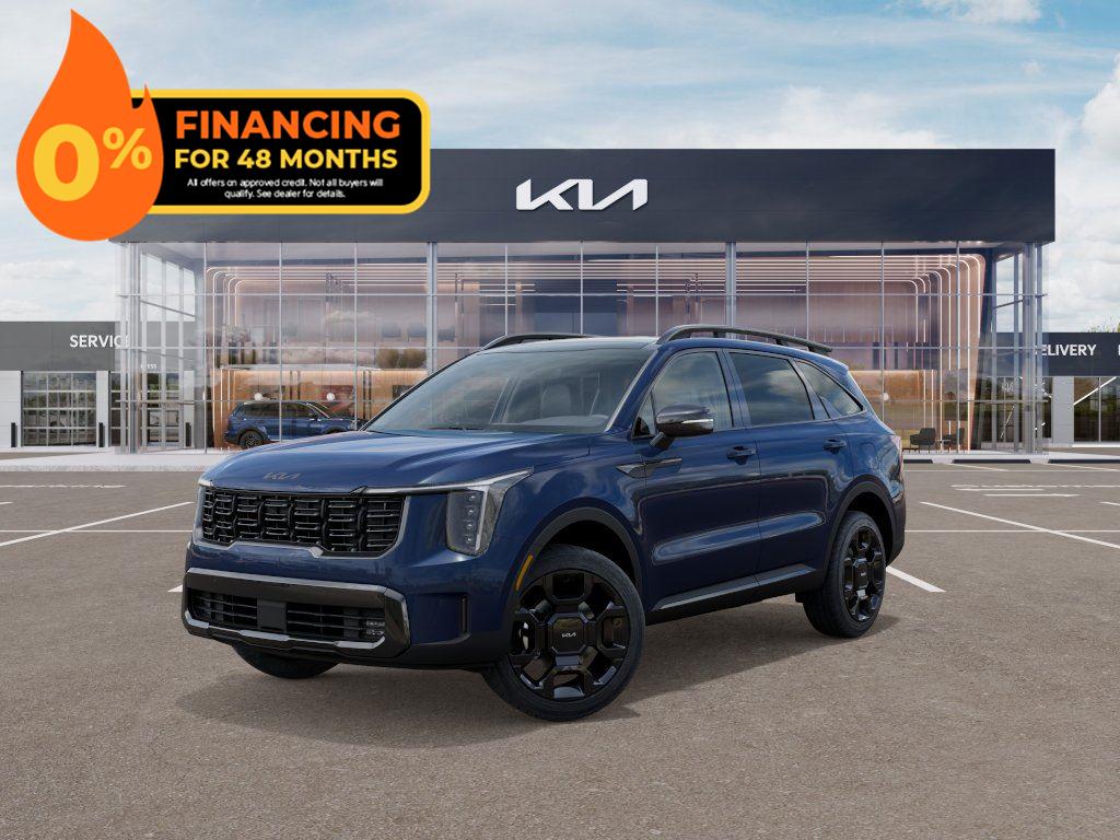 Midnight Lake Blue 2026 Kia Sorento X-Line EX AWD SUV / Crossover All-Wheel Drive Automatic