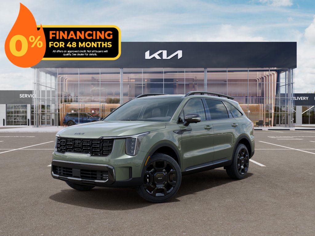Jungle Green 2026 Kia Sorento X-Line SX Prestige AWD SUV / Crossover All-Wheel Drive Automatic