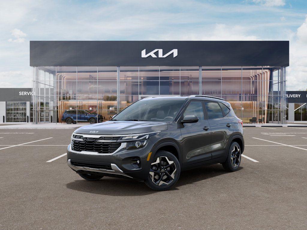 Gravity Gray 2026 Kia Seltos SUV / Crossover All-Wheel Drive Continuously Variable Transmission