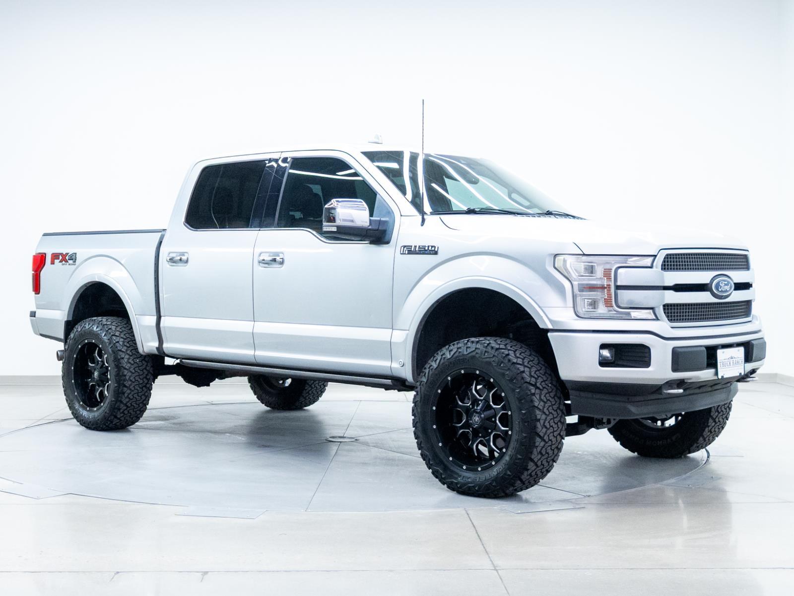 Ingot Silver 2018 Ford F-150 Platinum SuperCrew 4WD Pickup Truck Four-Wheel Drive Automatic