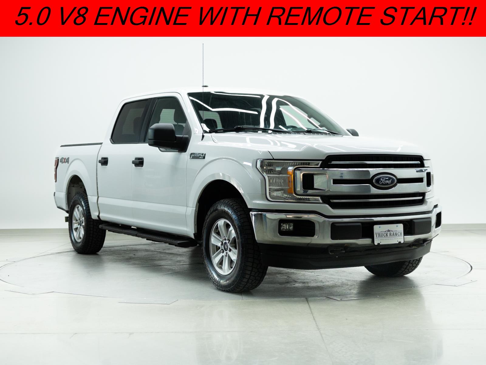 Oxford White 2018 Ford F-150 XLT SuperCrew 4WD Pickup Truck Four-Wheel Drive Automatic