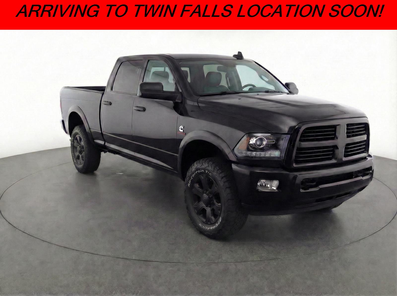 Black Clearcoat 2014 RAM 3500 Big Horn Mega Cab 4WD Pickup Truck Four-Wheel Drive 6-Speed Automatic