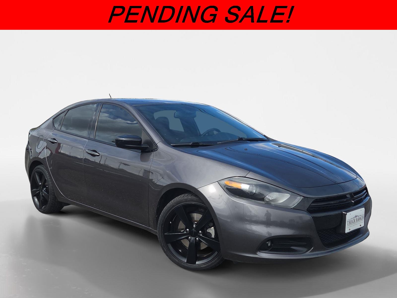 Pitch Black Clearcoat 2016 Dodge Dart SXT FWD Sedan Front-Wheel Drive 6-Speed Automatic